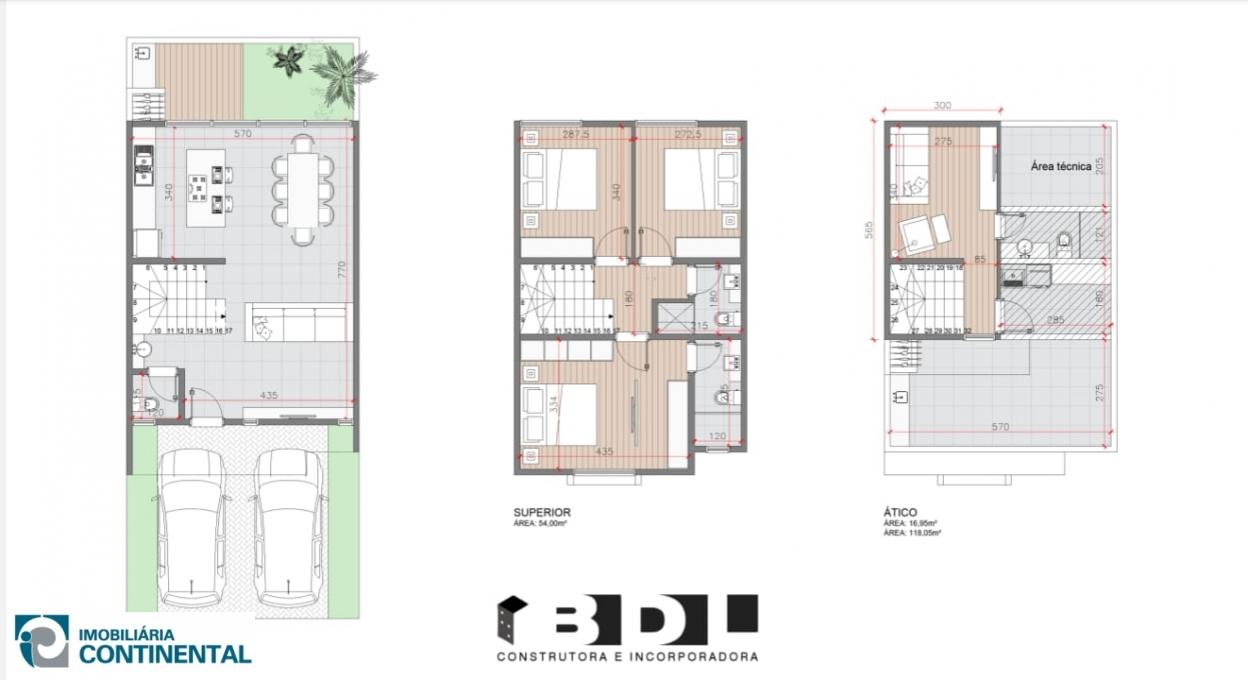 Casa à venda com 3 quartos, 120m² - Foto 2