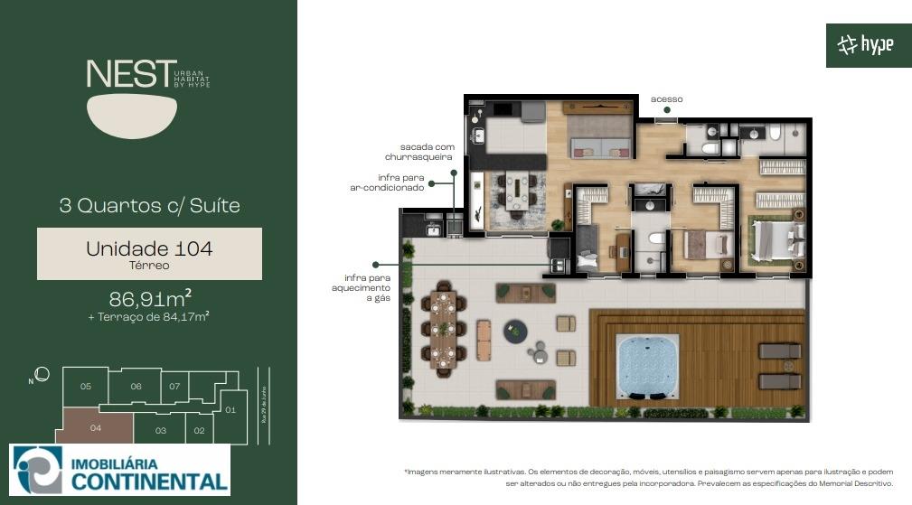 Apartamento à venda com 2 quartos, 25m² - Foto 20